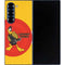 Looney Tunes Daffy Duck Yellow Stripes Galaxy Z Fold6 Skin