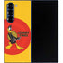 Looney Tunes Daffy Duck Yellow Stripes Galaxy Z Fold6 Skin