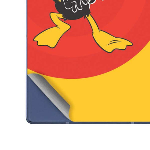 Looney Tunes Daffy Duck Yellow Stripes Galaxy Z Fold6 Skin