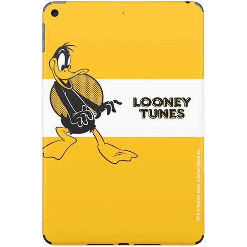 Looney Tunes Daffy Duck Yellow Stripes iPad Skins