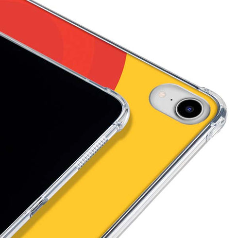 Looney Tunes Daffy Duck Yellow Stripes iPad 11th Gen (2025) Clear Case