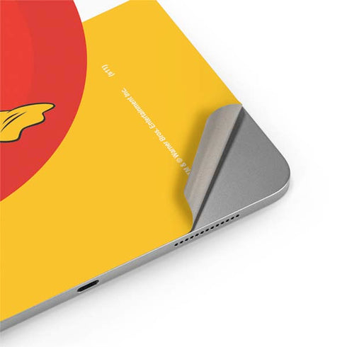 Looney Tunes Daffy Duck Yellow Stripes Apple iPad Air Skin