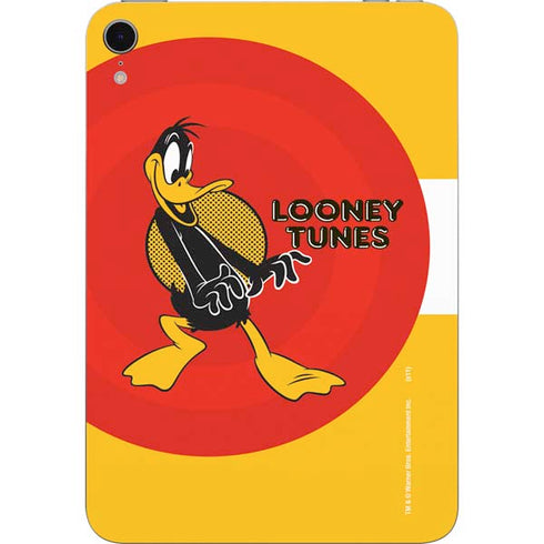 Looney Tunes Daffy Duck Yellow Stripes Apple iPad Mini Skin