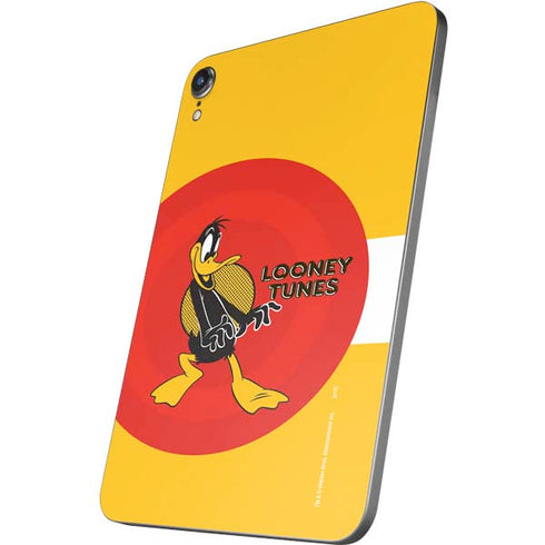 Looney Tunes Daffy Duck Yellow Stripes Apple iPad Mini Skin