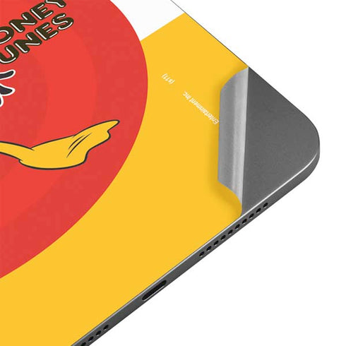 Looney Tunes Daffy Duck Yellow Stripes Apple iPad Mini Skin