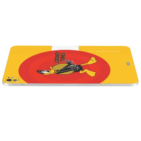 Looney Tunes Daffy Duck Yellow Stripes iPad Pro 13in M4 (2024) Skin