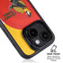 Looney Tunes Daffy Duck Yellow Stripes iPhone 15 Kickstand Case