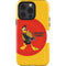 Looney Tunes Daffy Duck Yellow Stripes iPhone 15 Pro Impact Case