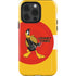 Looney Tunes Daffy Duck Yellow Stripes iPhone 15 Pro Impact Case