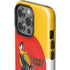Looney Tunes Daffy Duck Yellow Stripes iPhone 15 Pro Impact Case