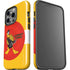 Looney Tunes Daffy Duck Yellow Stripes iPhone 15 Pro Impact Case