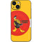 Looney Tunes Daffy Duck Yellow Stripes iPhone 15 Skin