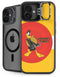 Looney Tunes Daffy Duck Yellow Stripes iPhone 16 Kickstand Case