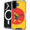 Looney Tunes Daffy Duck Yellow Stripes iPhone 16 Plus MagSafe Case