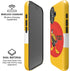 Looney Tunes Daffy Duck Yellow Stripes iPhone 16 Plus Magsafe Impact Case