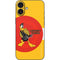 Looney Tunes Daffy Duck Yellow Stripes iPhone 16 Plus Skin