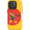 Looney Tunes Daffy Duck Yellow Stripes iPhone 16 Pro Impact Case