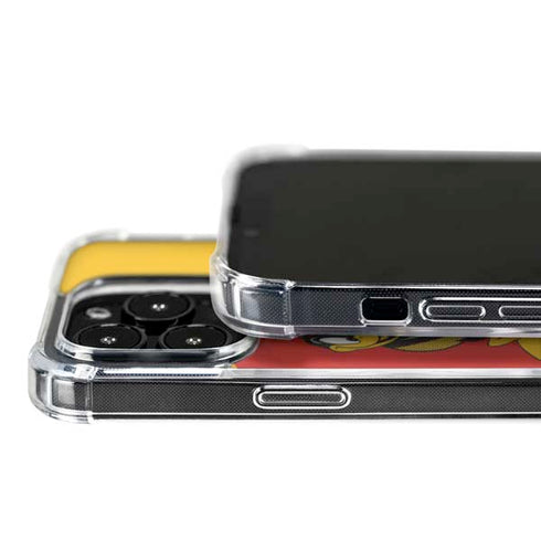 Looney Tunes Daffy Duck Yellow Stripes iPhone 16 Pro MagSafe Case