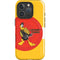 Looney Tunes Daffy Duck Yellow Stripes iPhone 16 Pro Magsafe Impact Case