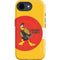Looney Tunes Daffy Duck Yellow Stripes iPhone 16e Impact Case