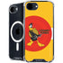 Looney Tunes Daffy Duck Yellow Stripes iPhone 16e MagSafe Case