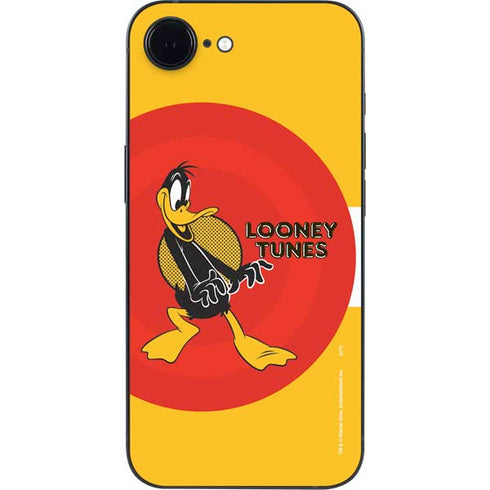 Looney Tunes Daffy Duck Yellow Stripes iPhone 16e Skin