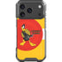 Looney Tunes Daffy Duck Yellow Stripes iPhone 18 Pro Clear Case