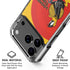 Looney Tunes Daffy Duck Yellow Stripes iPhone 18 Pro Clear Case