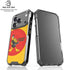 Looney Tunes Daffy Duck Yellow Stripes iPhone 18 Pro Clear Case