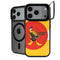 Looney Tunes Daffy Duck Yellow Stripes iPhone 18 Pro Kickstand Case