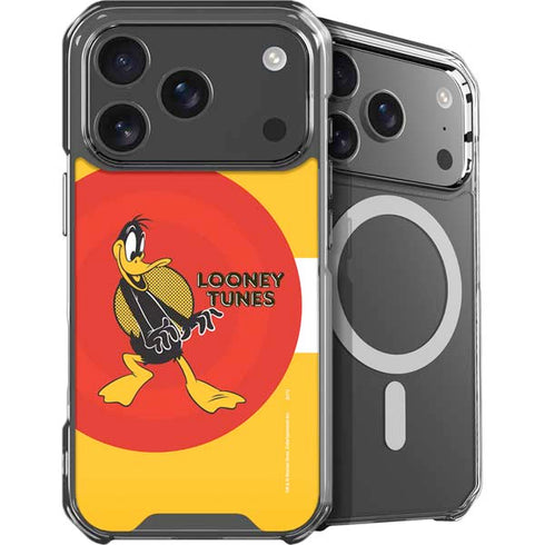 Looney Tunes Daffy Duck Yellow Stripes iPhone 18 Pro MagSafe Case