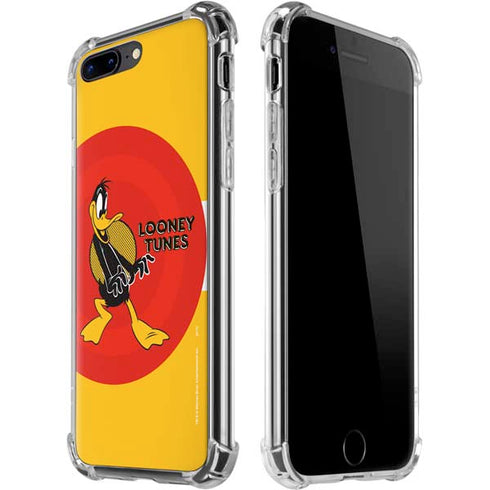 Looney Tunes Daffy Duck Yellow Stripes iPhone Cases