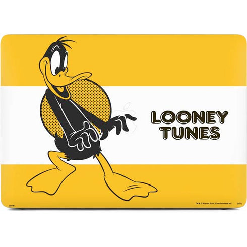 Looney Tunes Daffy Duck Yellow Stripes Apple MacBook Air Skin