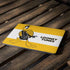 Looney Tunes Daffy Duck Yellow Stripes Apple MacBook Air Skin