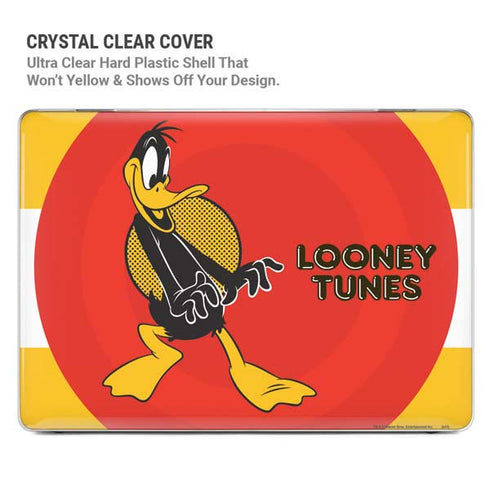 Looney Tunes Daffy Duck Yellow Stripes MacBook Pro 14in (2021-24) Case plus Skin