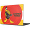 Looney Tunes Daffy Duck Yellow Stripes Apple MacBook Pro 14-inch Skin