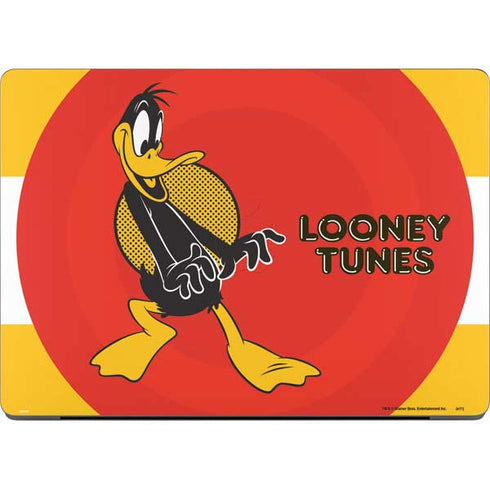 Looney Tunes Daffy Duck Yellow Stripes Apple MacBook Pro 14-inch Skin