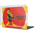 Looney Tunes Daffy Duck Yellow Stripes MacBook Cases