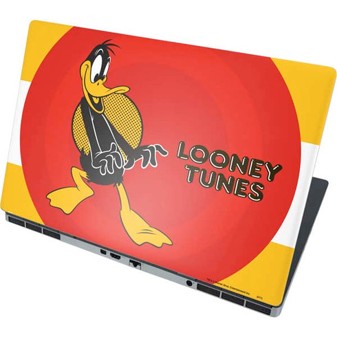 Looney Tunes Daffy Duck Yellow Stripes Dell Precision Skin
