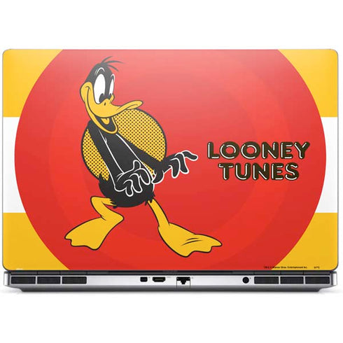 Looney Tunes Daffy Duck Yellow Stripes Dell Precision Skin