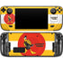 Looney Tunes Daffy Duck Yellow Stripes Steam Deck Handheld Gaming Computer OLED Skin