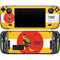 Looney Tunes Daffy Duck Yellow Stripes Steam Deck Handheld Gaming Computer Skin