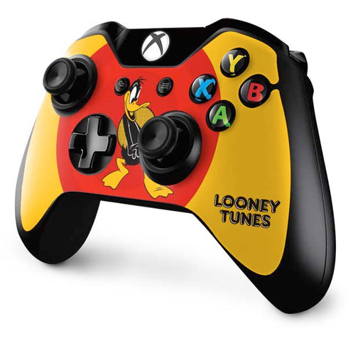 Looney Tunes Daffy Duck Yellow Stripes Xbox One Controller Skin