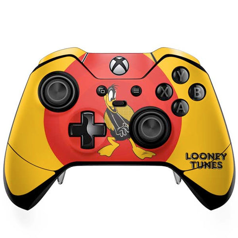 Looney Tunes Daffy Duck Yellow Stripes Xbox One Elite Controller Skin
