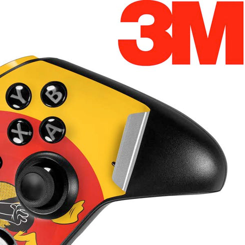 Looney Tunes Daffy Duck Yellow Stripes Xbox One Elite Controller Skin