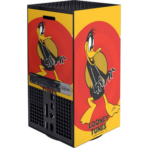 Looney Tunes Daffy Duck Yellow Stripes Xbox Series X Bundle Skin