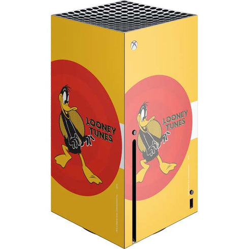 Looney Tunes Daffy Duck Yellow Stripes Xbox Series X Skins