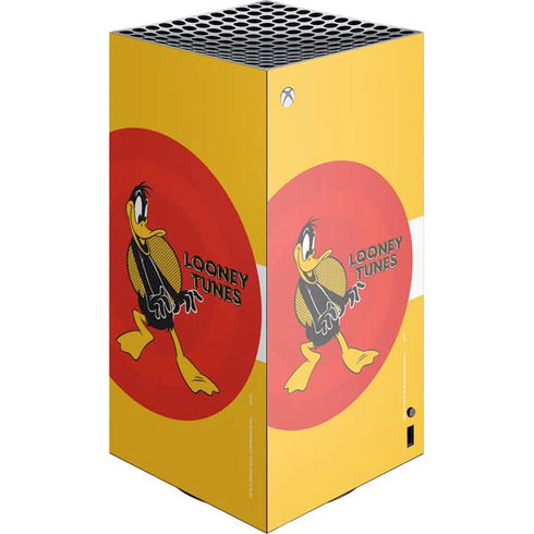 Looney Tunes Daffy Duck Yellow Stripes Xbox Series X Skins