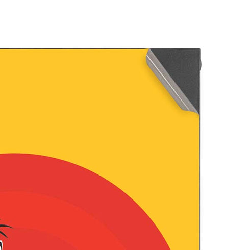 Looney Tunes Daffy Duck Yellow Stripes XBox Series X Digital Edition Console Skin