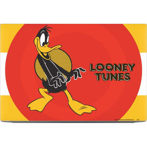 Looney Tunes Daffy Duck Yellow Stripes Dell XPS Skin